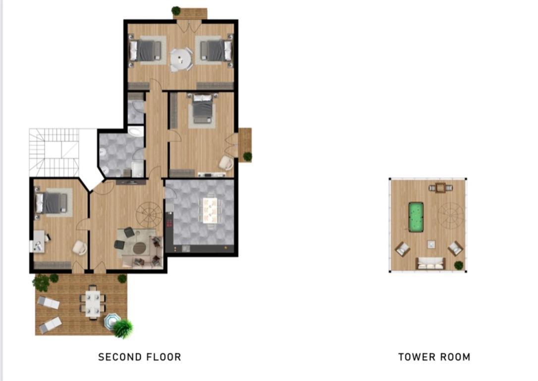 3 Bedroom Private Floor In Luxury Mansion Budapest Exteriör bild